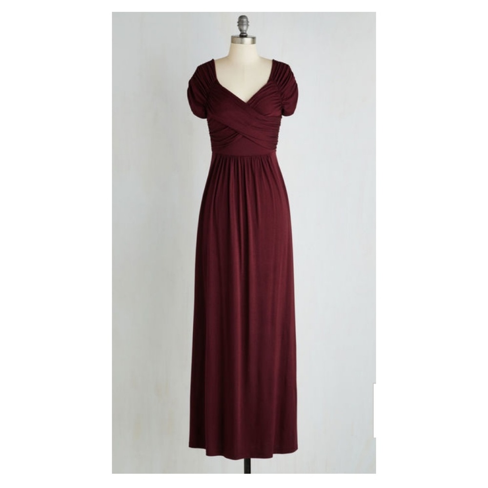 Sale ✨Modcloth Wrap Stretchy Jersey Maxi